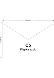 Koperta ozdobna C5 NK Aster Metallic Sand piaskowa 120g