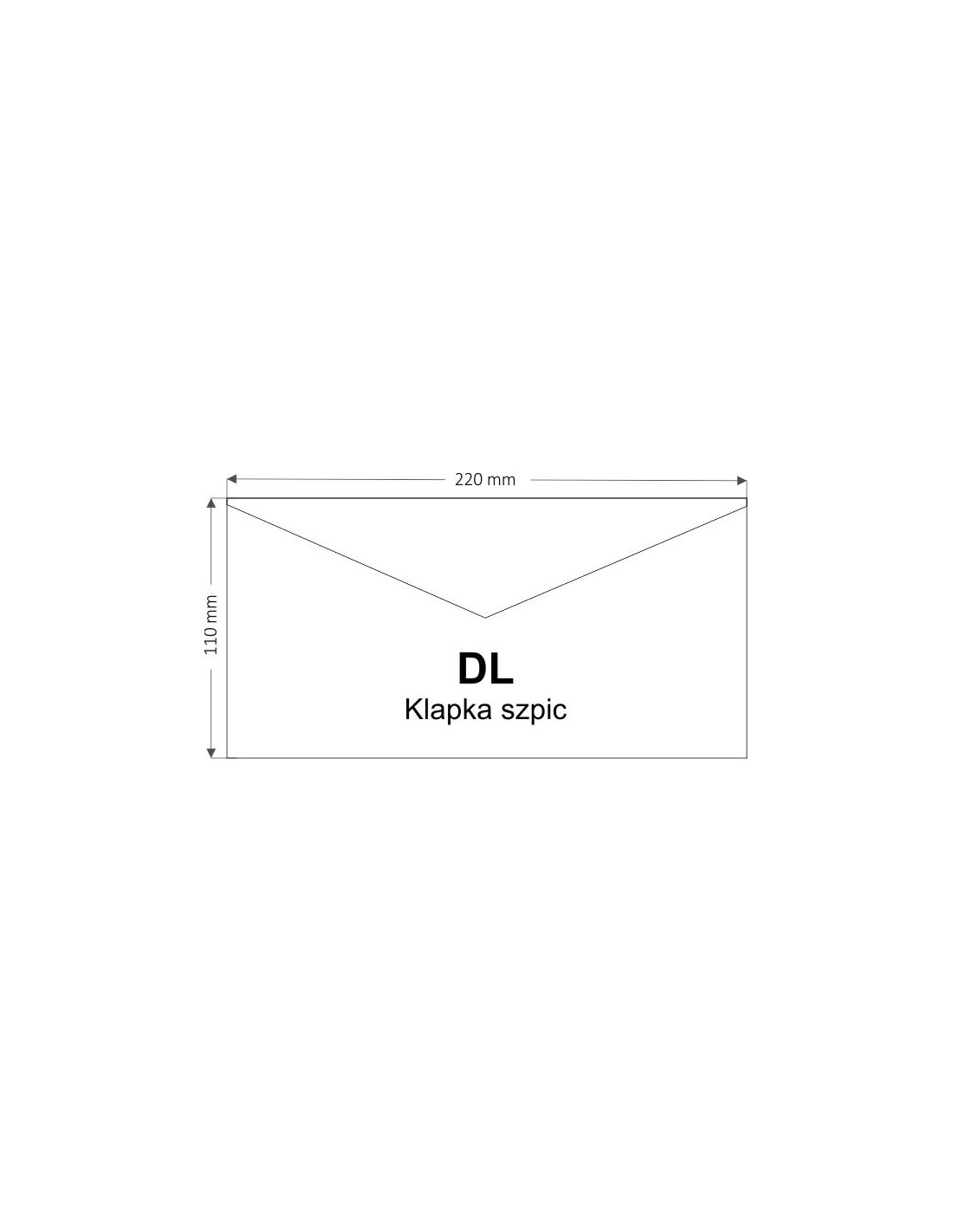 Koperta ozdobna DL NK Keaykolour Grey Fog Delta 120g Koperta ozdobna DL NK Keaykolour Grey Fog Delta 120g